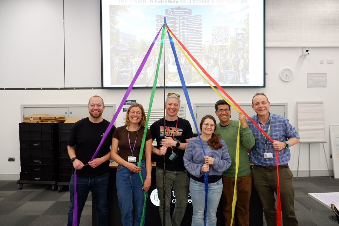 Members of the Research Coding Community Fair organising committee